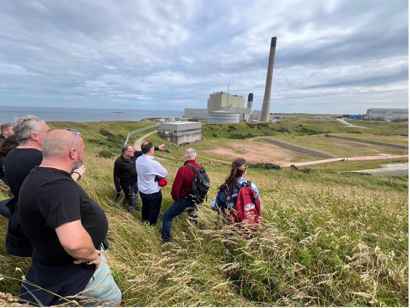 View of the power station from the walk logo