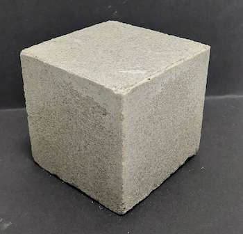 bio concrete cube