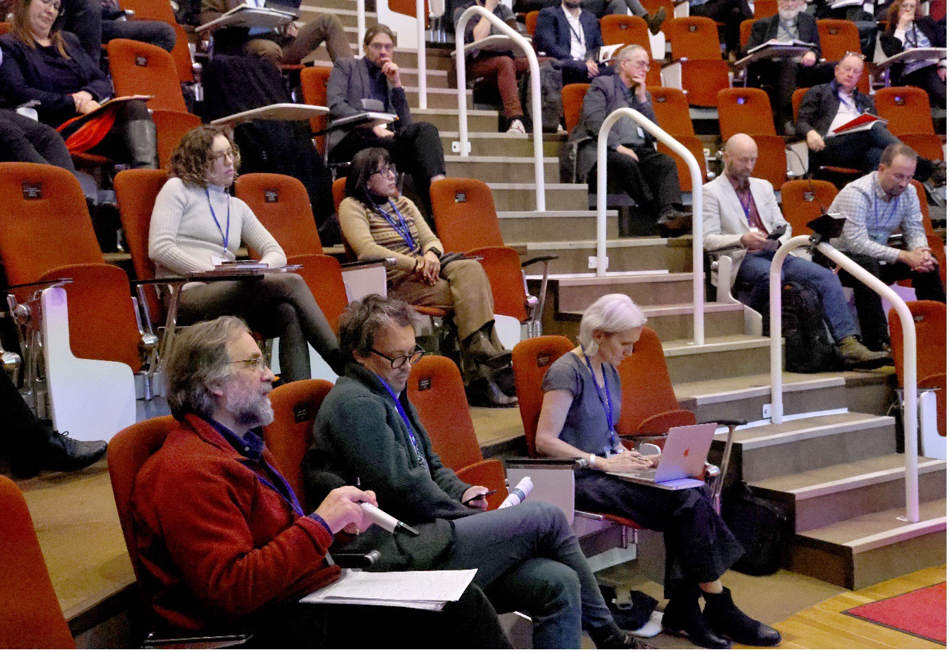 Attendees at auditorium